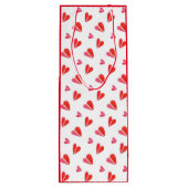 ミニハートワイン抱き枕 ワインギフトバッグ (裏面)