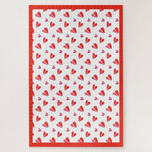 ミニハート20x30パズル ジグソーパズル (縦)