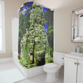 ミニバイヨン[レドゥックス] ...カンボジア，シェムリアップ シャワーカーテン (インサイチュ)