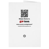 ミニバイヨン[レドゥックス] ...シェムリアップ、カンボジアカード (裏面)