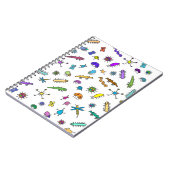 ミニバグとミニビースト ノートブック (左側)