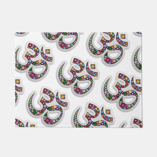 ミニバスケットボールフープ ドアマット (正面)