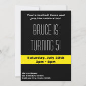 ミニバットマンスケッチ 招待状 (裏面)