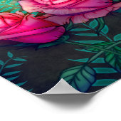 ミニバラフェアリーファンタジーアートバイモリー・ハリソン ポスター (角)