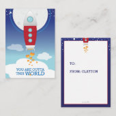 ミニバレンタイン | 君はこの世の外にいる ノートカード (正面/裏面)