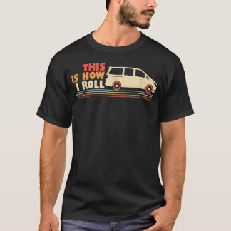 ミニバンお父さん面白いダジャレお父さんはミニバンを運転するパパ Tシャツ