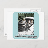 ミニバンは4人の負け犬だ! ポストカード (正面/裏面)