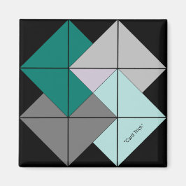 ミニバーンキルトカードトリック マグネット