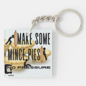 ミニパイを作る – 圧力なし キーホルダー (裏面)
