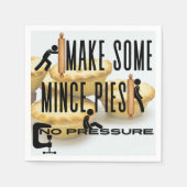 ミニパイを作る – 圧力なし スタンダードカクテルナプキン (正面)