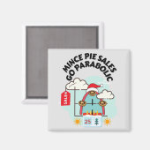 ミニパイ販売移動放物線 マグネット (正面/裏面)