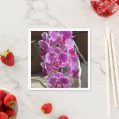 ミニパレノプシスソゴヴィヴィアンパープルオーキッド スタンダードカクテルナプキン (インサイチュ)