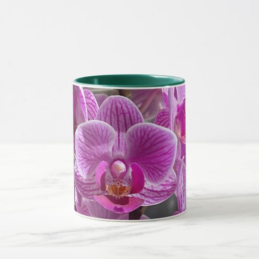 ミニパレノプシスソゴヴィヴィアンパープルオーキッド マグカップ (中央)