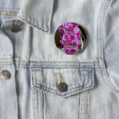 ミニパレノプシスソゴヴィヴィアンパープルオーキッド 缶バッジ (インサイチュ)