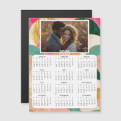 ミニパーソナライズされた2025カレンダー | 家族の写真 (正面/裏面)