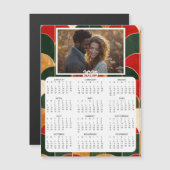 ミニパーソナライズされた2025カレンダー | 家族の写真 (正面/裏面)