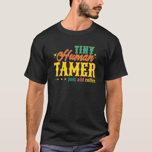 ミニヒューマンタマージャストアドコーヒ先生カーニバル Tシャツ (正面)