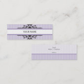 ミニビジネスカード:: divine 6 スキニー名刺 (正面/裏面)