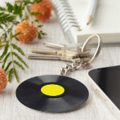 ミニビニルLP キーホルダー (側面)