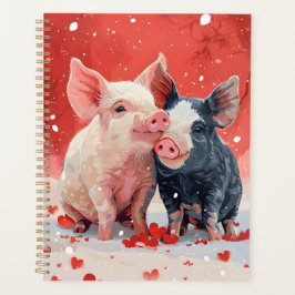 ミニピッグラブハート プランナー手帳