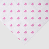 ミニピンクウォーターのカラーハート 薄葉紙 (詳細)