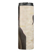 ミニピンシャーの黒さび タンブラー (裏面)