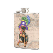 ミニピンシャー海賊 フラスク (左)