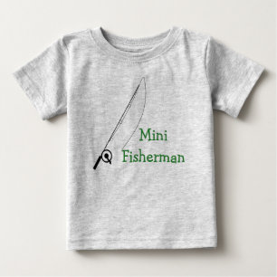 ミニフィッシャーマンボディスーツ ベビーTシャツ