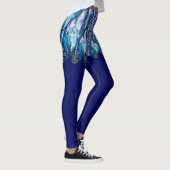 ミニフェイク羽毛スカートおもしろいレギンス レギンス (右)