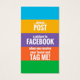 ミニフェイシャル教示カード