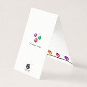 ミニフォトウォーターカラーオーナメントクリスマス (裏面)