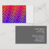 ミニフォトカードテンプレート 名刺 (正面/裏面)