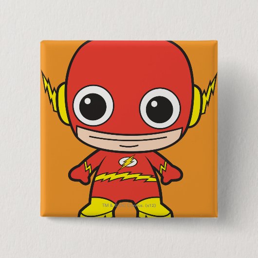 ミニフラッシュ 缶バッジ (正面)