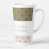 ミニフローラハッピーバースデーラテマグ カフェラテマグ (右)