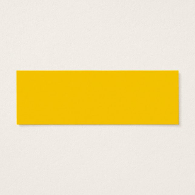 ミニブックマークカード、黄色のオレンジ色のサニーサン (裏面)