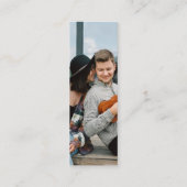 ミニブックマーク ウェディング 封入カード 25個セット コーリングカード (裏面)