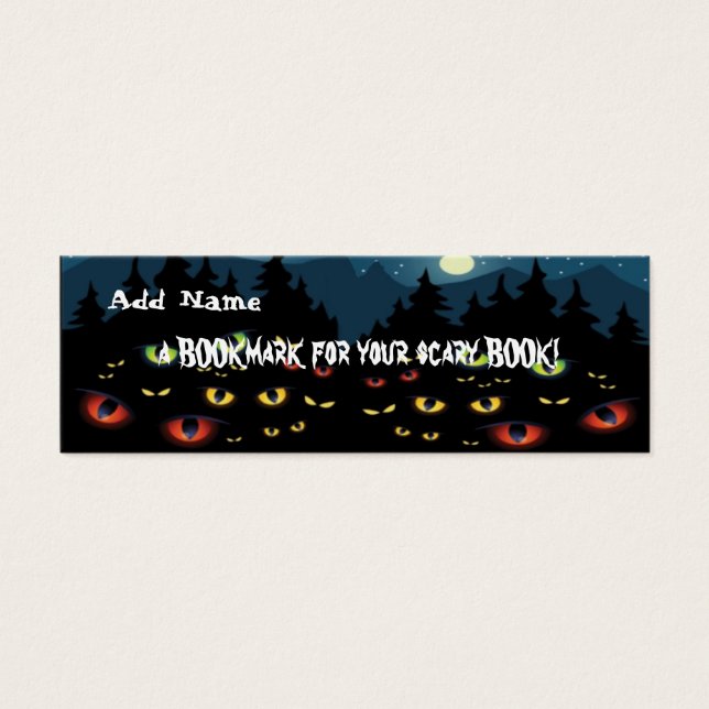 ミニブックマーク(ハローウィンパーティ優先) (正面)