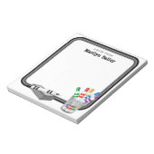 ミニホワイトボードのメモ ノートパッド (回転)