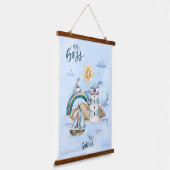 ミニボス出荷の海カスタマイズ 吊り下げ型タペストリー (傾斜あり)