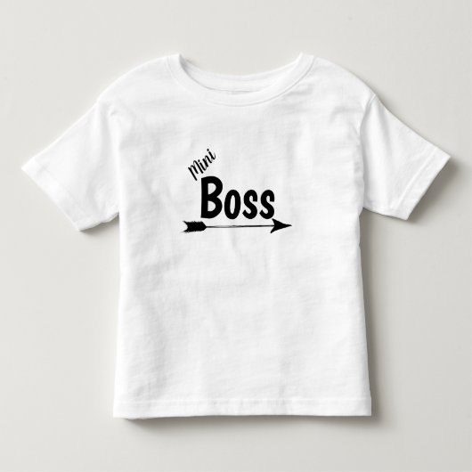 ミニボス トドラーTシャツ (正面)