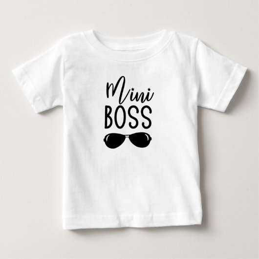 ミニボス ベビーTシャツ (正面)