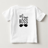 ミニボス ベビーTシャツ (裏面)