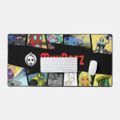 ミニボッツウォーゾーンパッド – 戦場を支配！ デスクマット (キーボード&マウス)