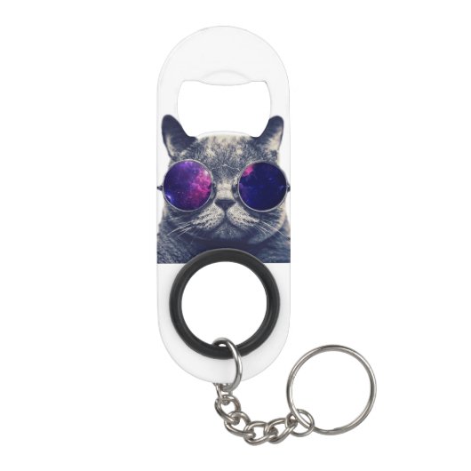 ミニボトルオープナーとキーチェーン キーホルダー栓抜き (裏面)