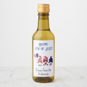 ミニボトル7月4日の赤白青格言, 10 ワインラベル (正面)