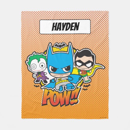 ミニポーウ フリースブランケット (正面)