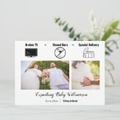 ミニマおもしろいリストのテレビ妊娠 案内状 (スタンド正面)