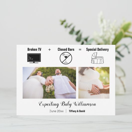 ミニマおもしろいリストのテレビ妊娠 案内状 (スタンド正面)