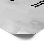 ミニマおもしろいリストの水彩プリントアートフクロウ愛好家。 ポスター (コーナー)