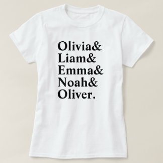 ミニマおもしろいリストカスタム文字名リストシャツ Tシャツ